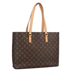 LOUIS VUITTON Monogram Luco Tote Bag M51155 LV Auth 101319SAV